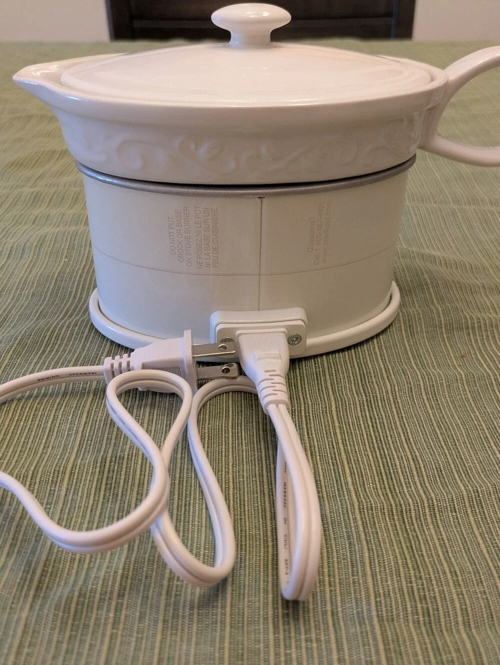Crock-Pot Gravy Mate - White - Electric Gravy Boat/Warmer